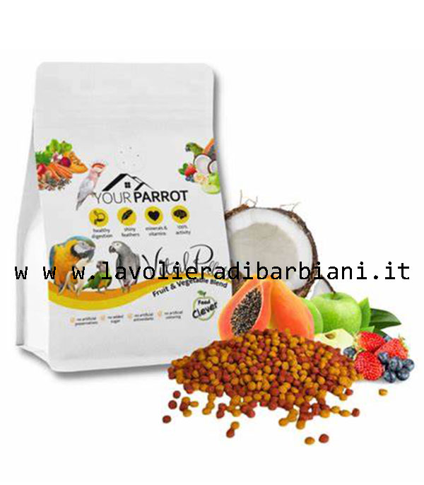 YOUR PARROT FRUIT & VEGETABLE BLEND (900 g) cod. YPVPFV/900