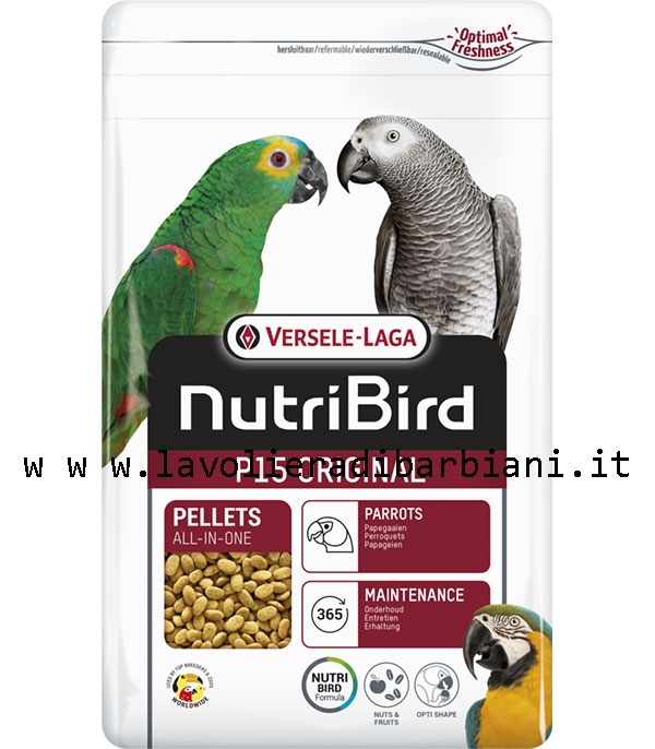 NUTRIBIRD P15 ORIGINAL (3 kg) cod. NOP15/3