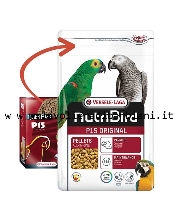 NUTRIBIRD P15 ORIGINAL (10 kg) cod. NOP15/10 - immagine 4