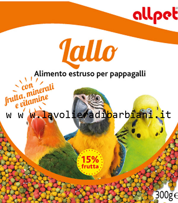 ESTRUSO PER PAPPAGALLI – LALLO (300g ) cod. LE326