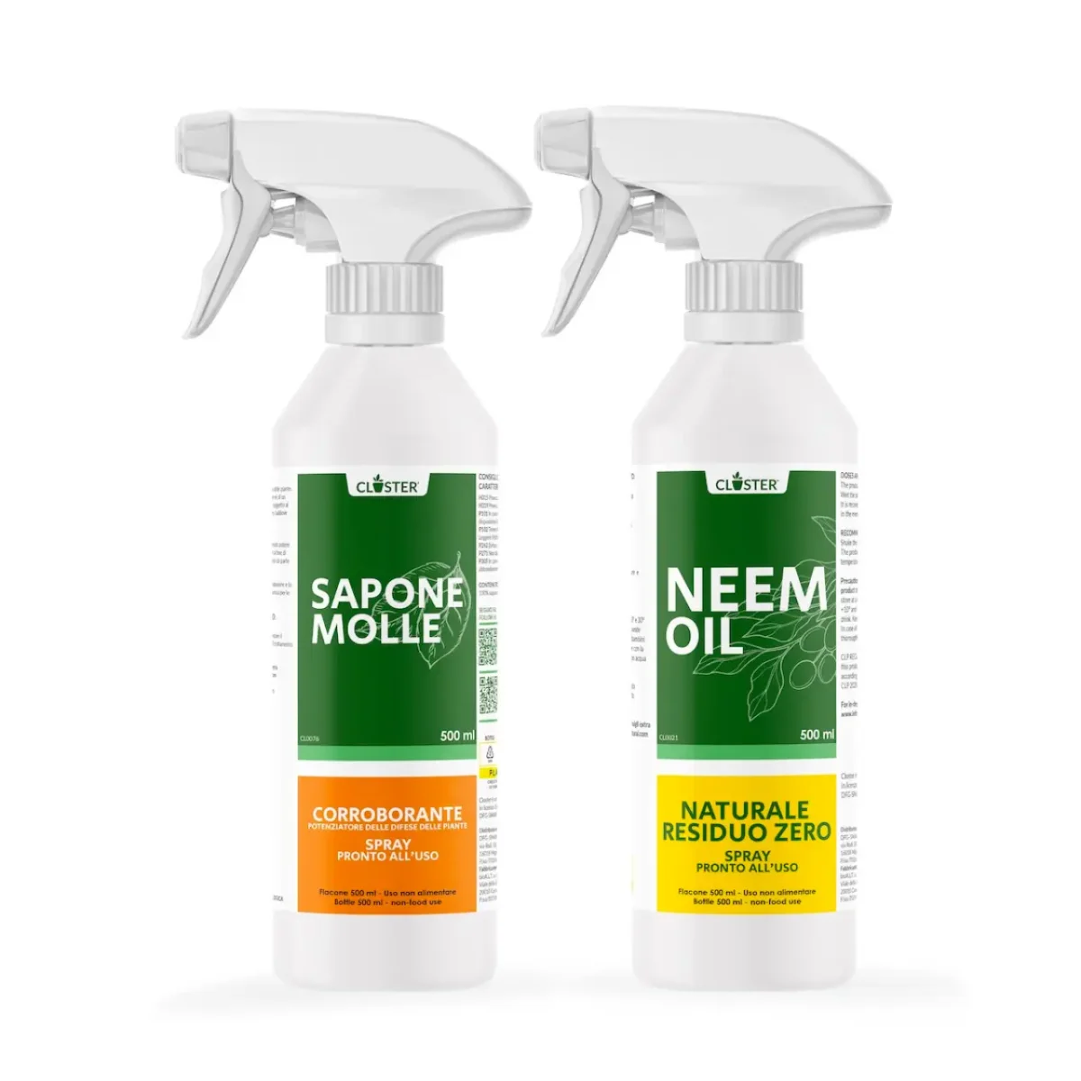 Set Olio di Neem + Sapone Molle Spray